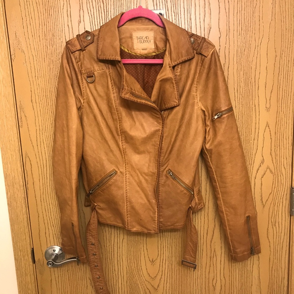 Thread & Supply leather jacket